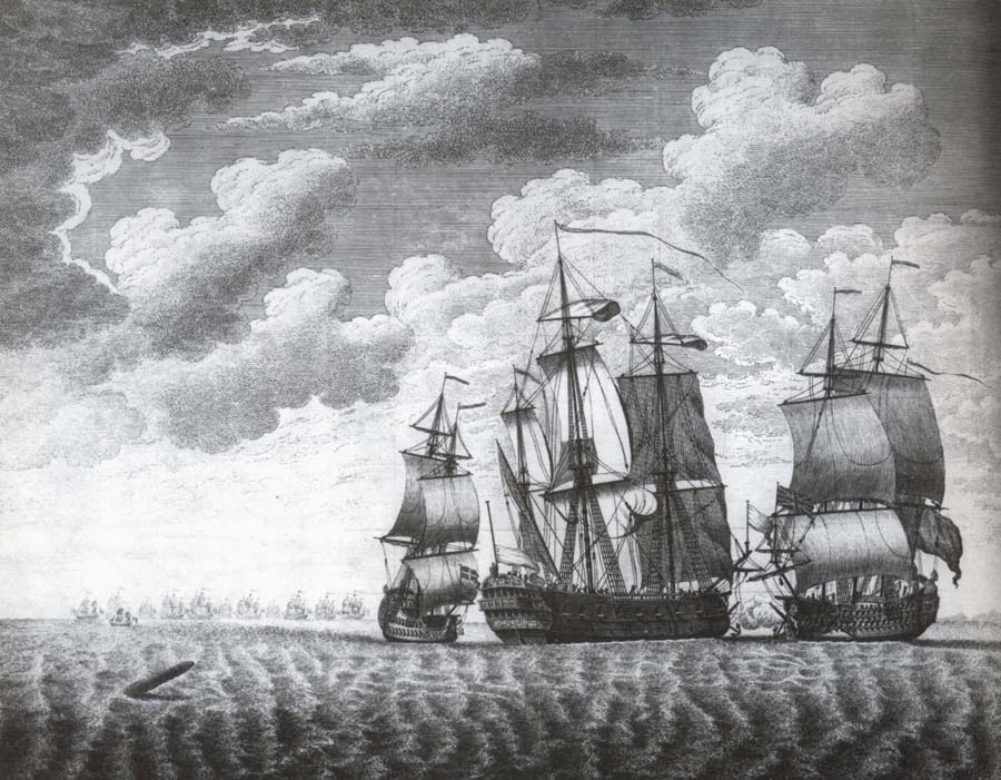 Monamy, Peter The Taking of the St-Joseph,a Spanish caracca ship
